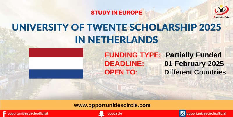 **University of Twente Scholarship 2025 in …