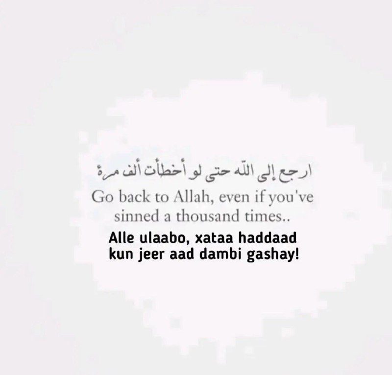 Marnaba narasiita Alle weyne haka quusan. …