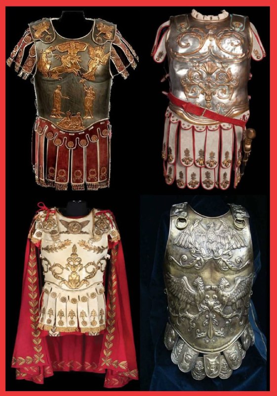 `Vários tipos de lorica musculata Romana, …