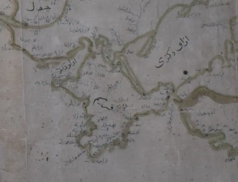 ***🗺***Крим на карті «Північні території Османської …