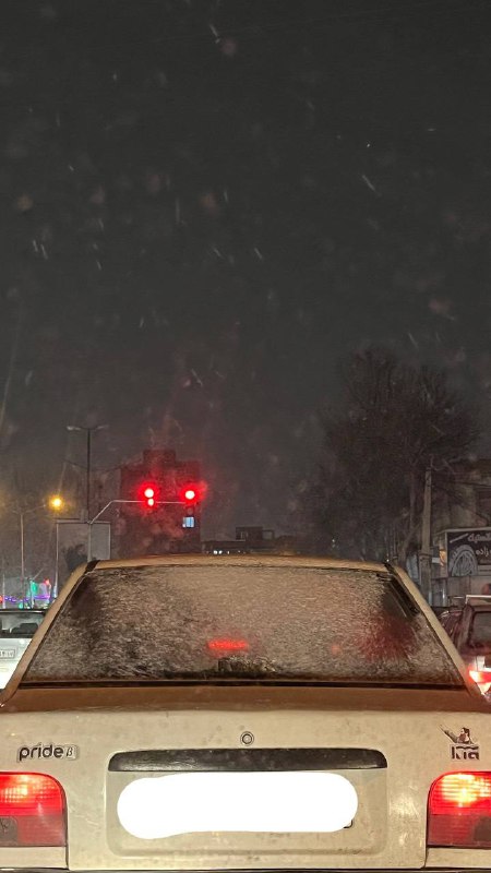 ***🔴***آغاز بارش برف در اورمیه