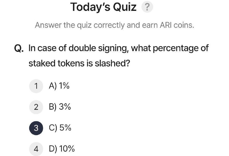 *****🧿*** Ari Wallet Quiz : 11 …