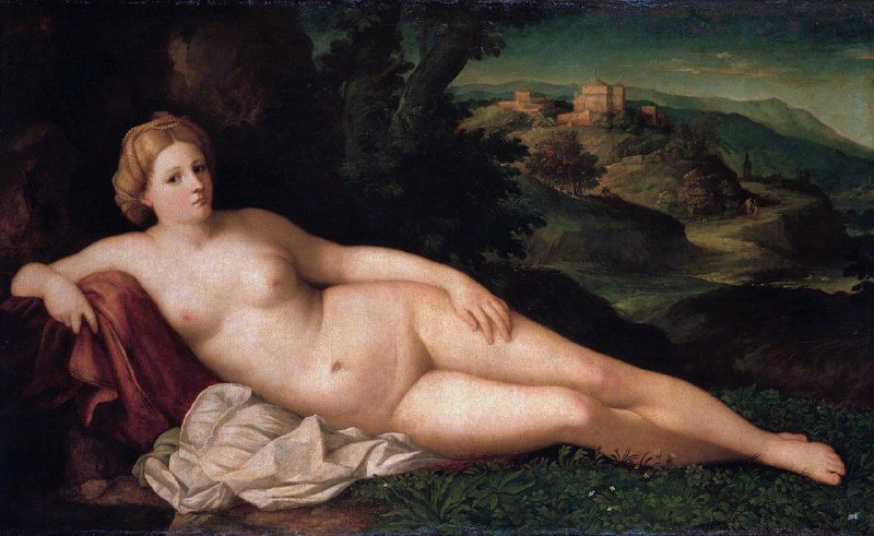 “Resting Venus”, Palma Vecchio (c. 1480 …