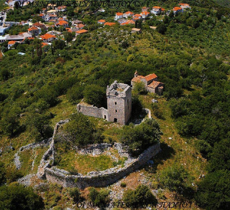 An abandoned late-Byzantine Zarnata castle in …