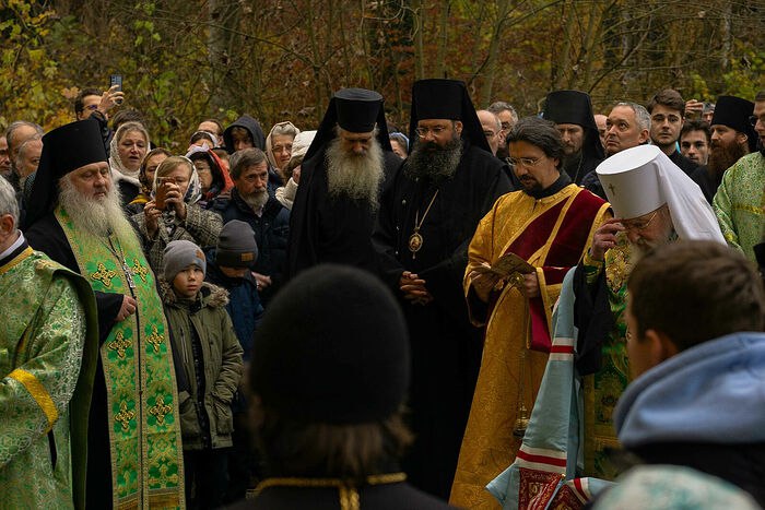 First service held at new monastery …