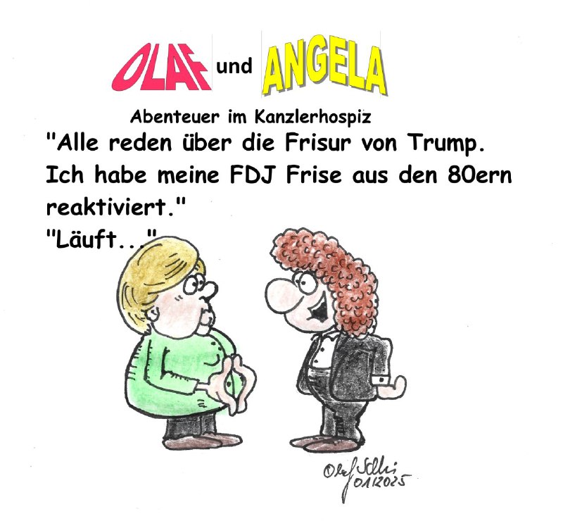 Olaf und Angela Abenteuer im Kanzlerhospiz