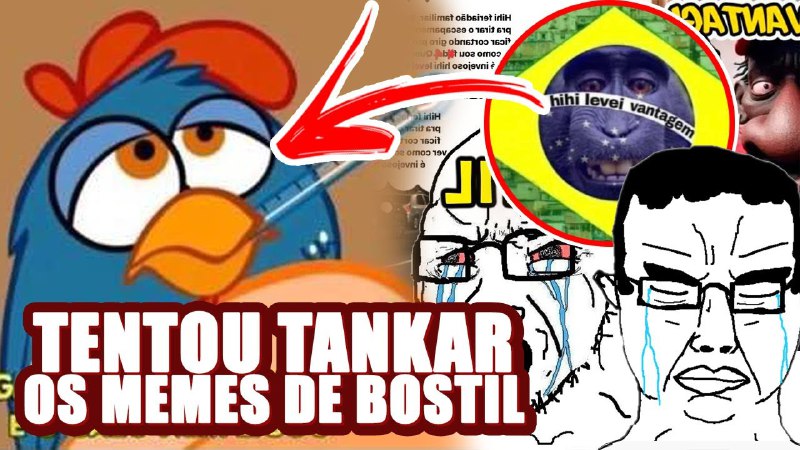 Tentando tankar a psyops da comunidade bostileira