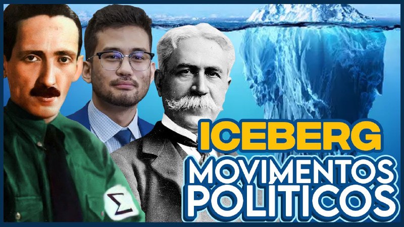 Iceberg dos movimentos políticos da história do Brasil