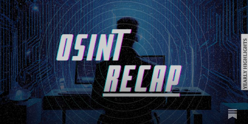 OSINT Recap with [@cybdetective](https://t.me/cybdetective)