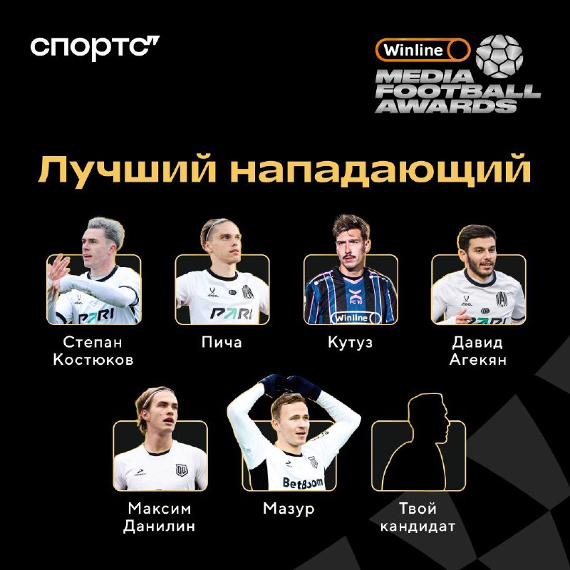 ***⭐️*** **Winline Media Football Awards: нападающий …