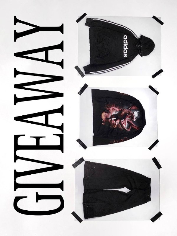 **GIVEAWAY 3 prizes**