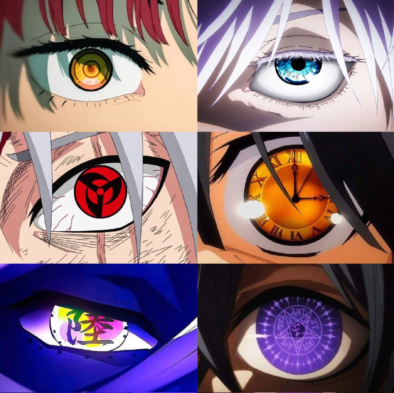 Les Yeux dans les animes.***👁️***