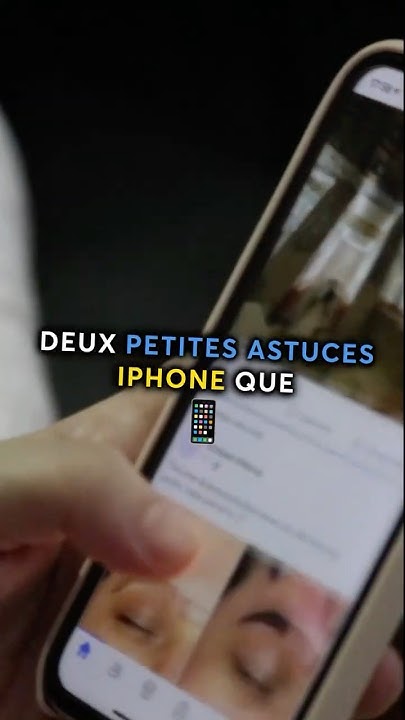 2 ASTUCES IPHONE que tu ne …