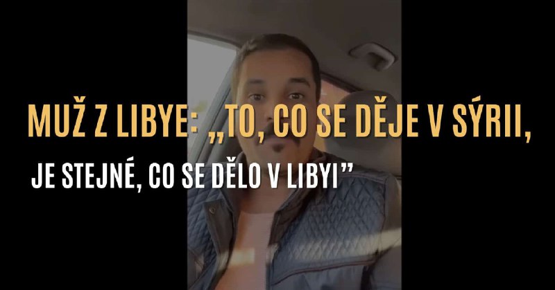 Video Libyjce o krizi v Sýrii …