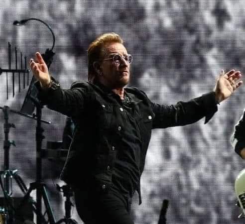 Durante un concierto en CDMX, Bono …