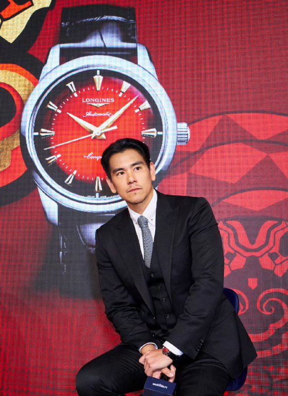 မနေ့က နာရီပွဲတက်တဲ့ Eddie Peng ***❤️***