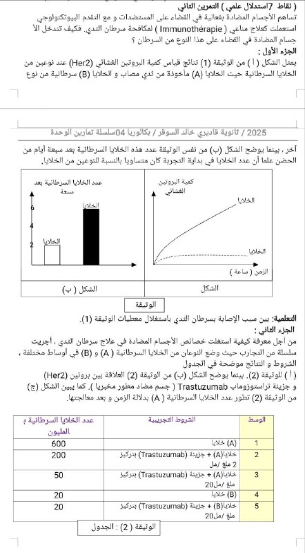 🧪🌡مهمات علوم الطبيعة والحياة -بومدين أحمد …