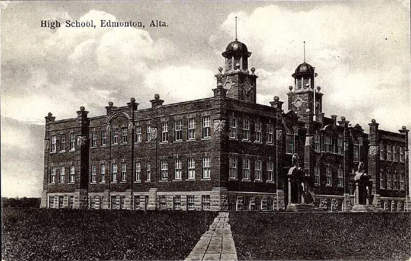 The High School, Edmonton, Alberta, Canada …