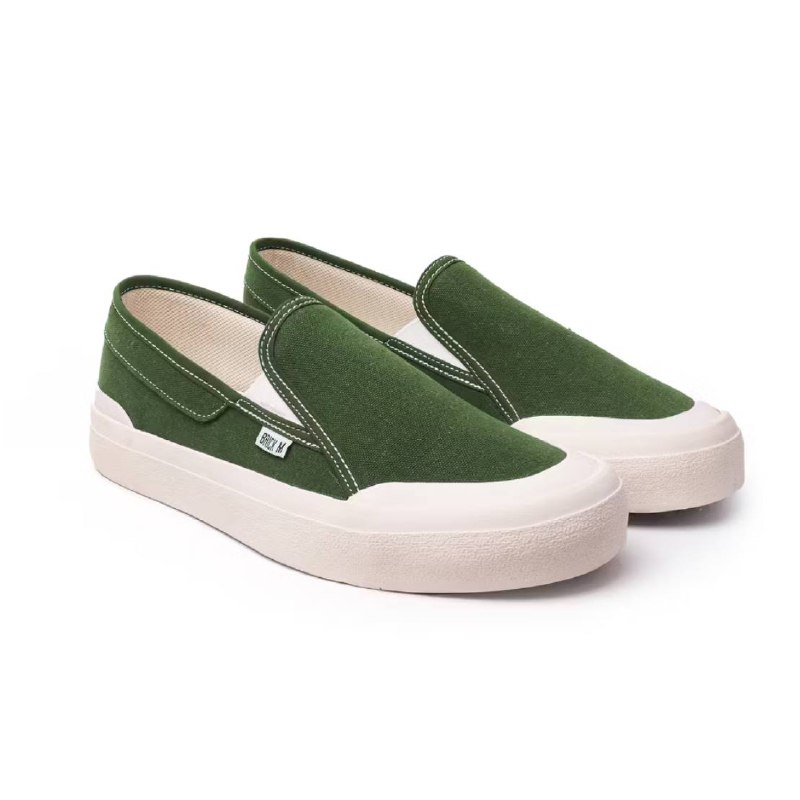 Sepatu slip on green ***🫶🏻***