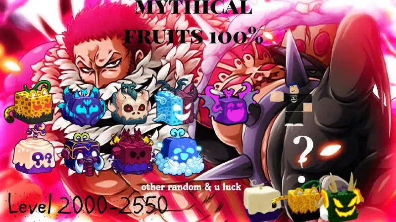 Mythical fruits 100% random