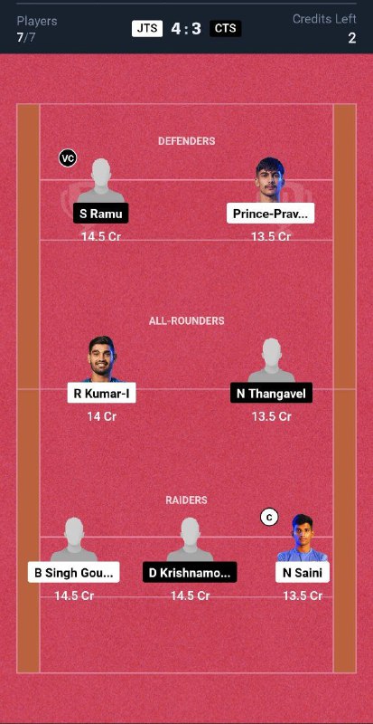 Possible11 - Fantasy Kabaddi Prediction