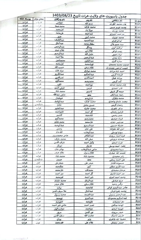 خدمات پاسپورت