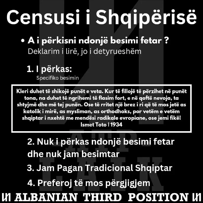 Censusi i Shqipërisë tanimë është këtu. …