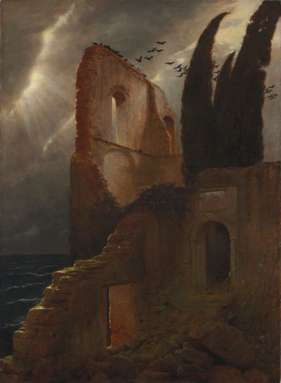 ***🎨*** *Ruin by the Sea*, 1881