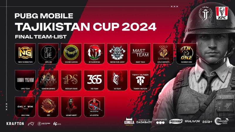 PUBG MOBILE TAJIKISTAN CUP