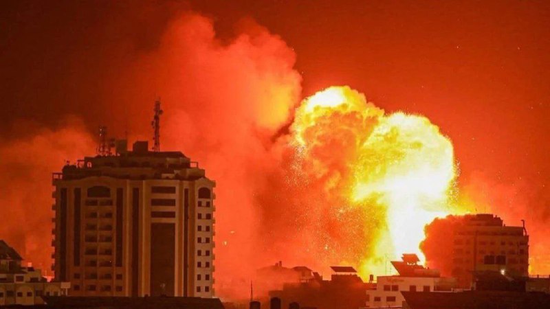 Israeli airstrikes destroy financial institutions across …