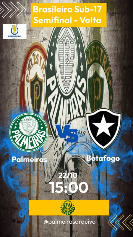 O Palmeiras enfrenta o Botafogo nesta …