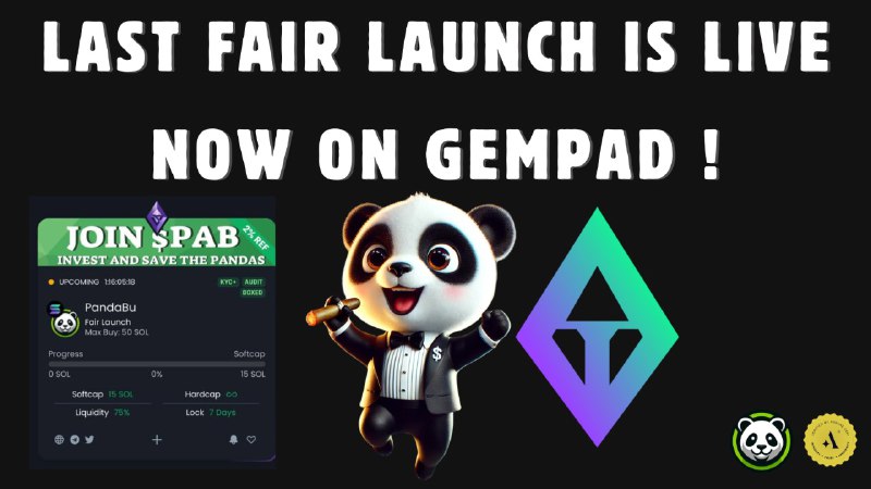 ***🚨*** FAIR LAUNCH LIVE – INVEST …