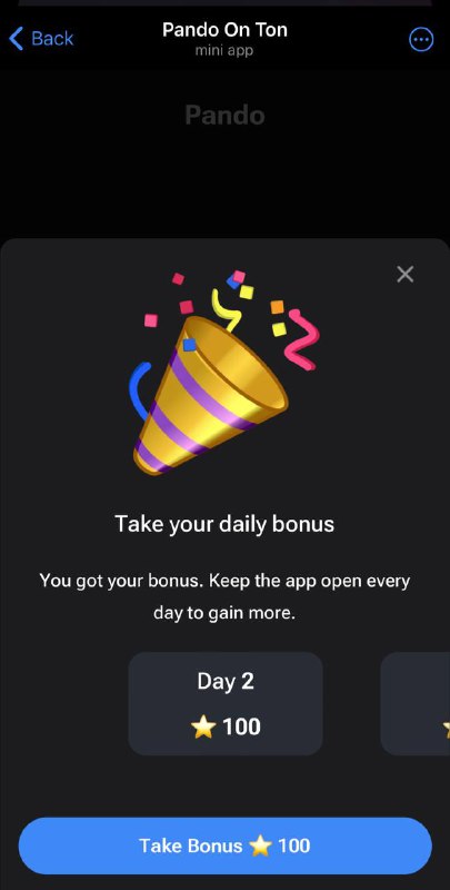 ***🐼*** **Pando Daily Bonus Alert!** ***🎉***