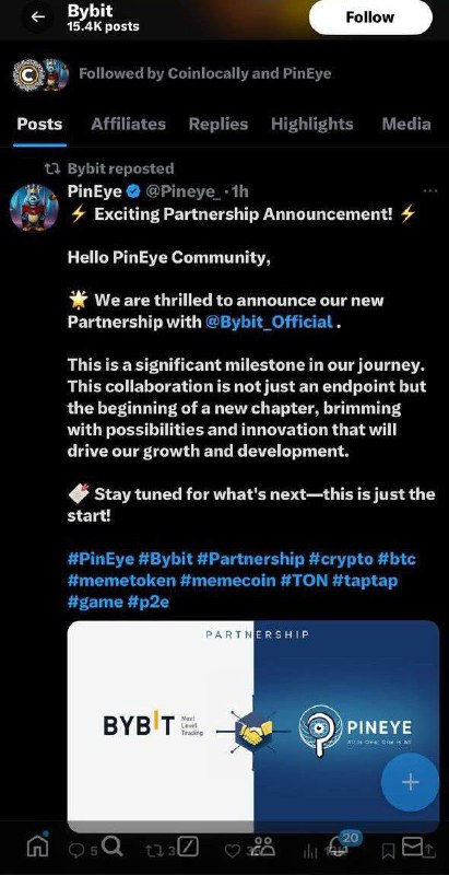 ***?*** **پیش‌تر صرافی Bybit هم بصورت …