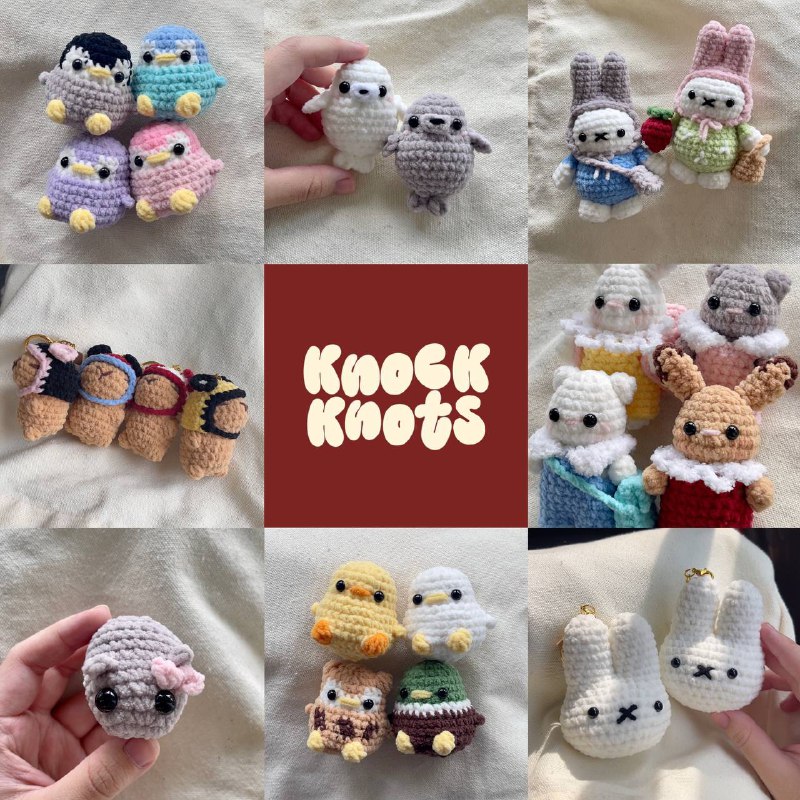 join [@knocknots.co](https://t.me/knocknots) for handmade crochet goods …