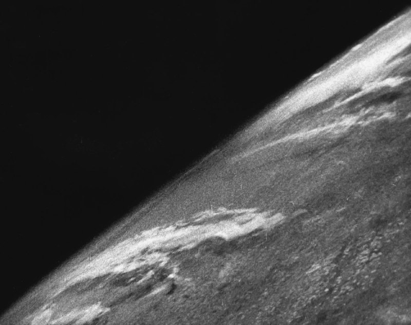 The first photograph of Earth from …