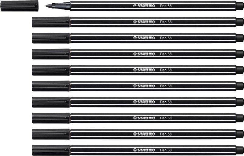 ***✏️*** 10 rotuladores Stabilo Pen 68 …