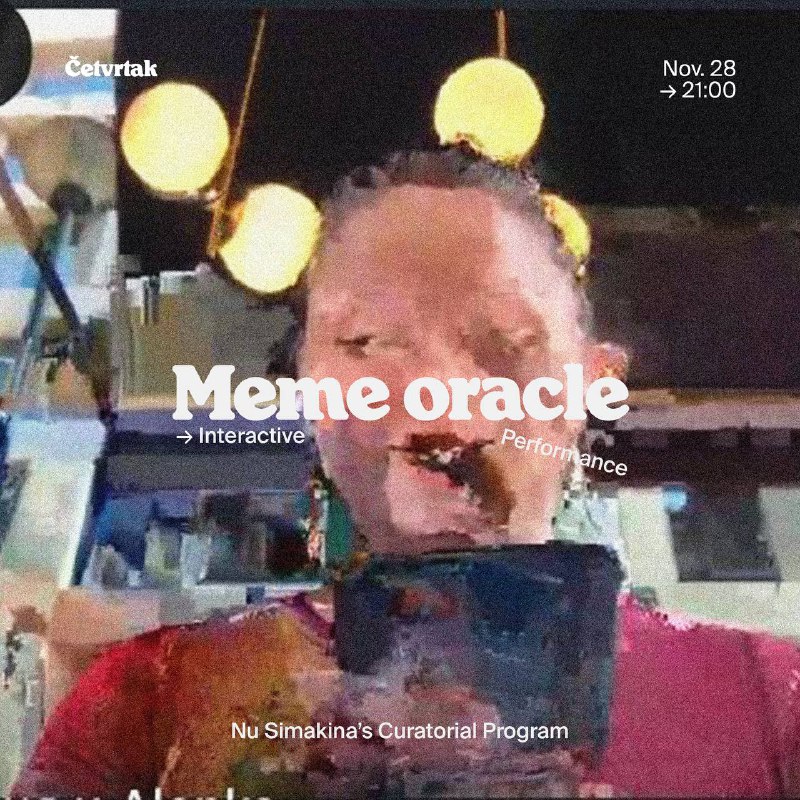 Today: Meme oracle