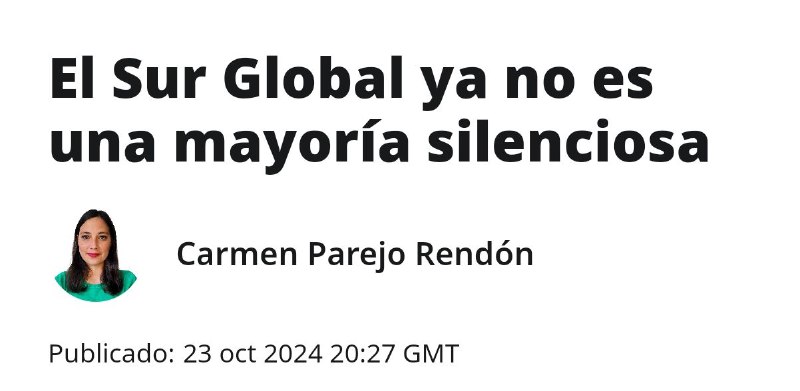 "La pugna geopolítica avanza y el …