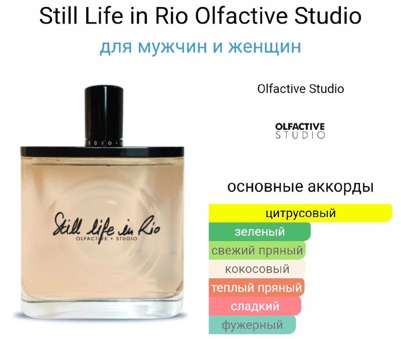 ***✨*****Still Life in Rio Olfactive Studio*****✨***