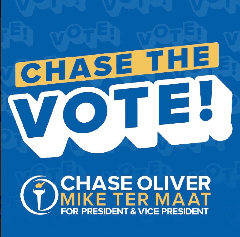 Vote Chase Oliver &amp; Mike ter …