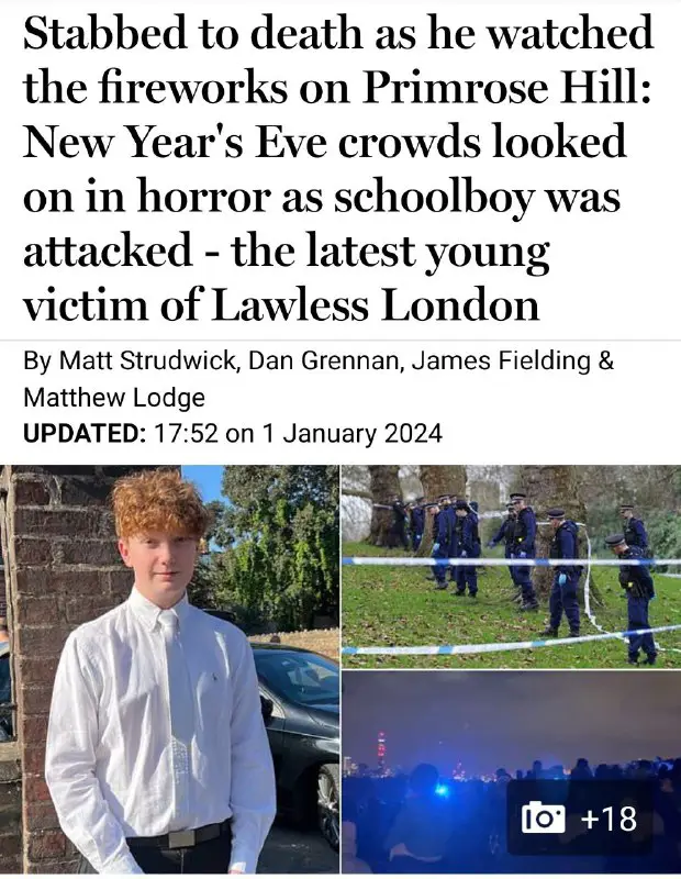 London is lawless cesspit of multiculturalism …