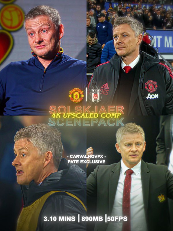 **Ole Gunnar Solskjaer 3 MINUTE Scenepack …