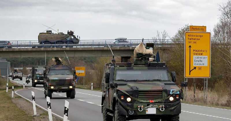 [Mega-Konvoi der Bundeswehr in Bayern: Über …