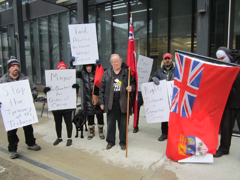 CAFE protest Ontario Human Rights Tribunal …