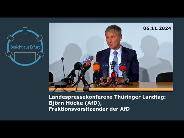 `Vor der Thüringer Landtagssitzung: