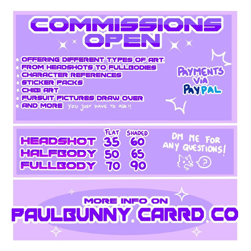 ***✨️*****COMMISSIONS ARE OPEN*****✨️***