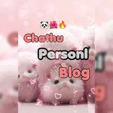 ***🐼******🌺***CHATHU personl Blog...