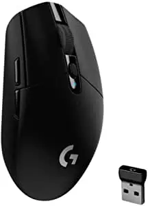 Logitech G305 Mouse Gaming Wireless Lightspeed, Sensore Hero 12000 DPI, 6 Pulsanti Programmabili