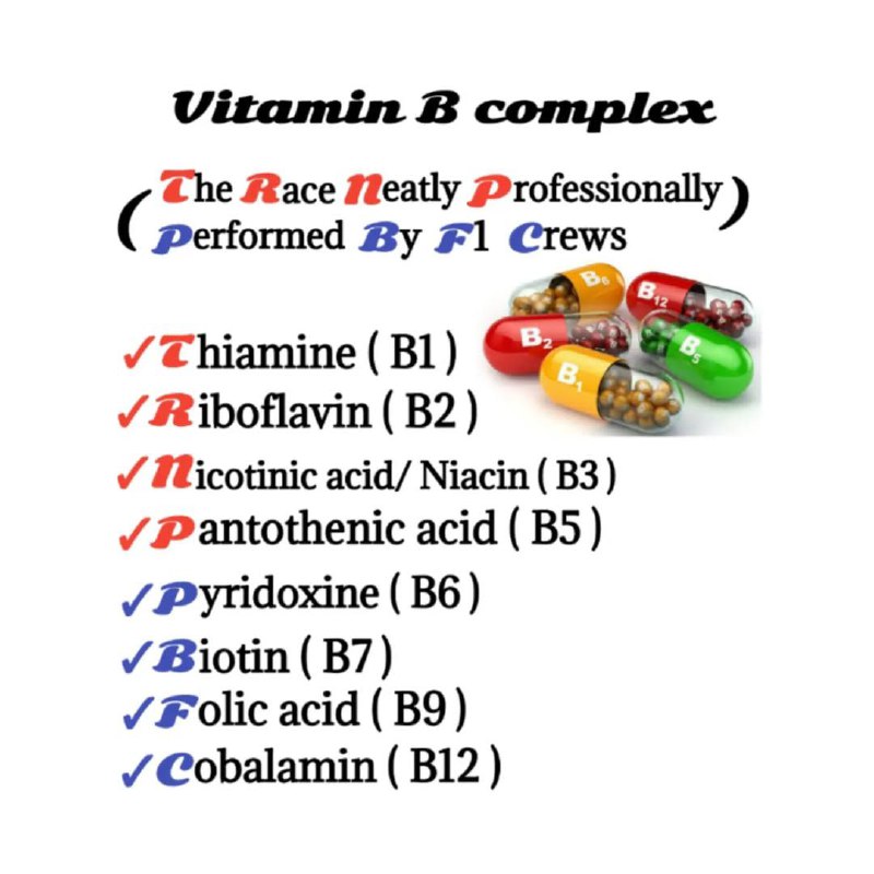 Vitamin B complex mnemonic